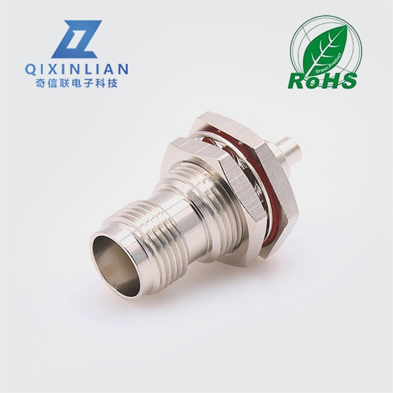 tnc防水连接器 tnc母头大六角焊线RG142/145线缆 TNC天线接头插座