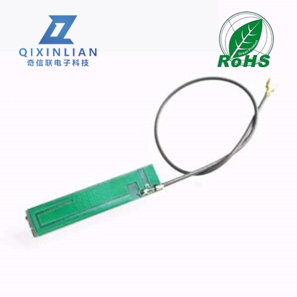 内置WiFi 2.4G 3dBi PCB天线接IPX IPEX线材WLAN笔记本蓝牙