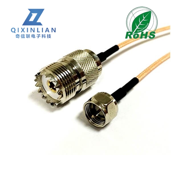 RF信号线RG174接UHF母头转UHF公头